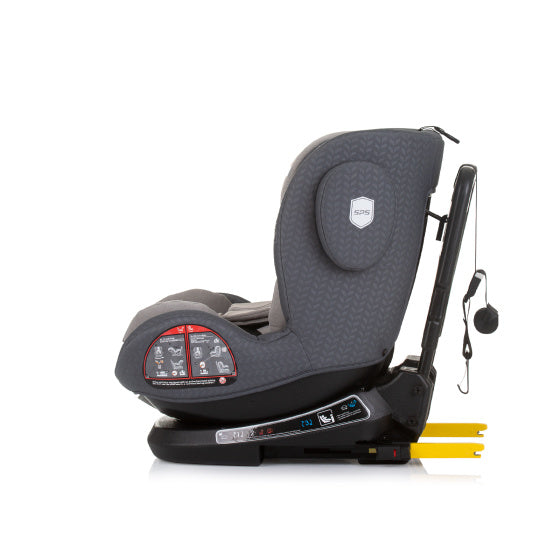 Peak Autostoel i-Size 40-150 cm Isofix 360° Graniet Grijs