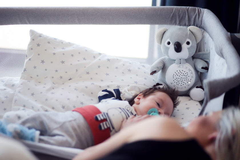 Pluche Babyprojector Knuffelbeer met Muziek Licht