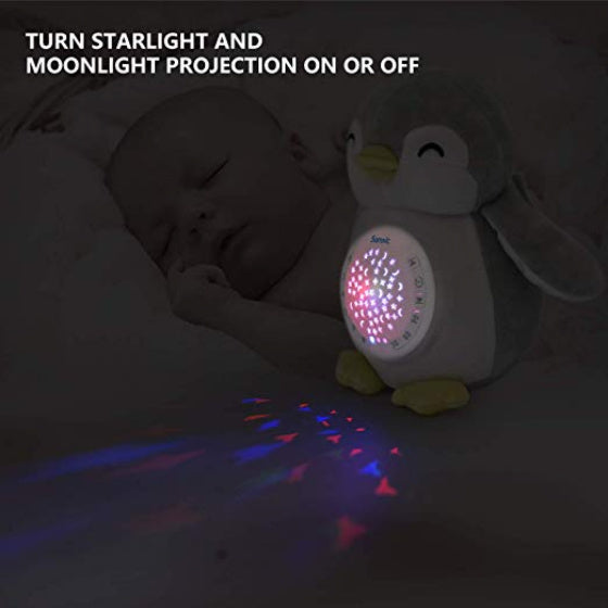 Pluche Babyprojector Knuffeldino met Muziek Licht