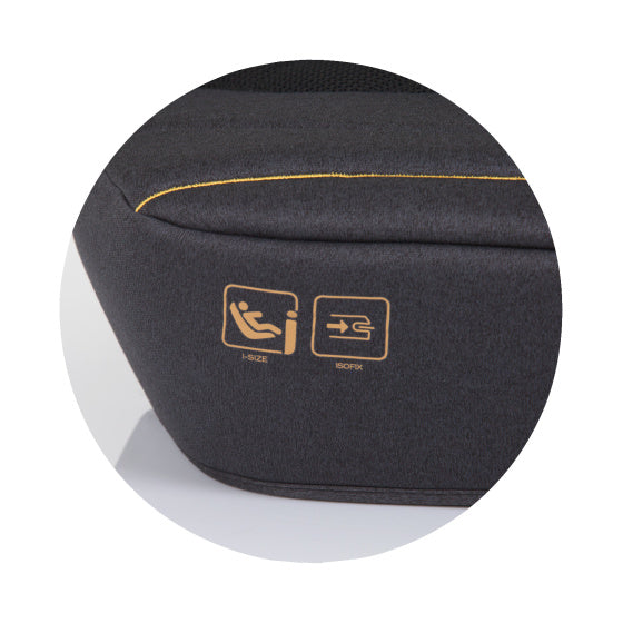 Veilige Zitverhoger i-Size 125-150 cm Isofix Pastel Donkergroen