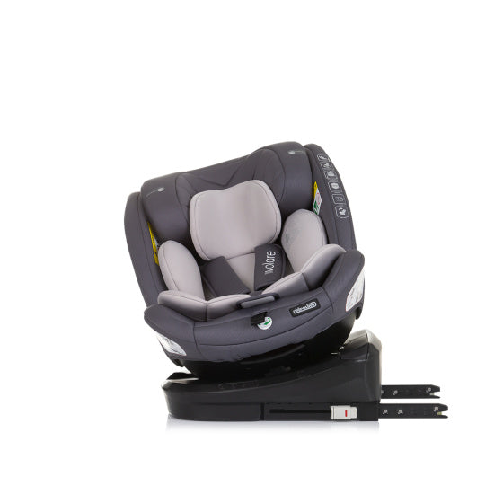 Volare Autostoel i-Size 40-150 cm Isofix 360° Graniet Grijs