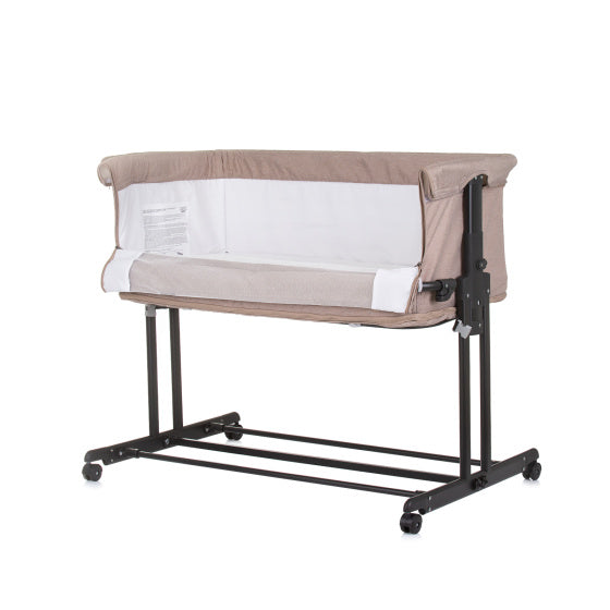 Zen Co-sleeper Box met Klamboe Macadamia Beige