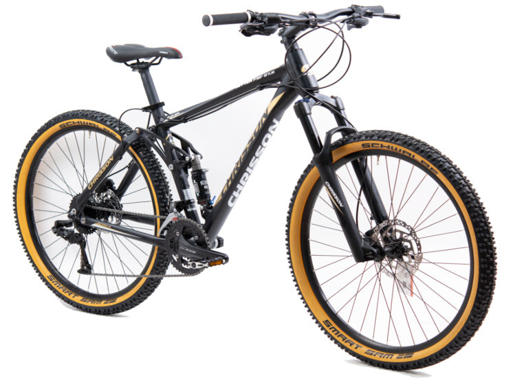 Chrisson hitter 27.5 inch 46 cm heren 27v hydraulische schijfrem zwart