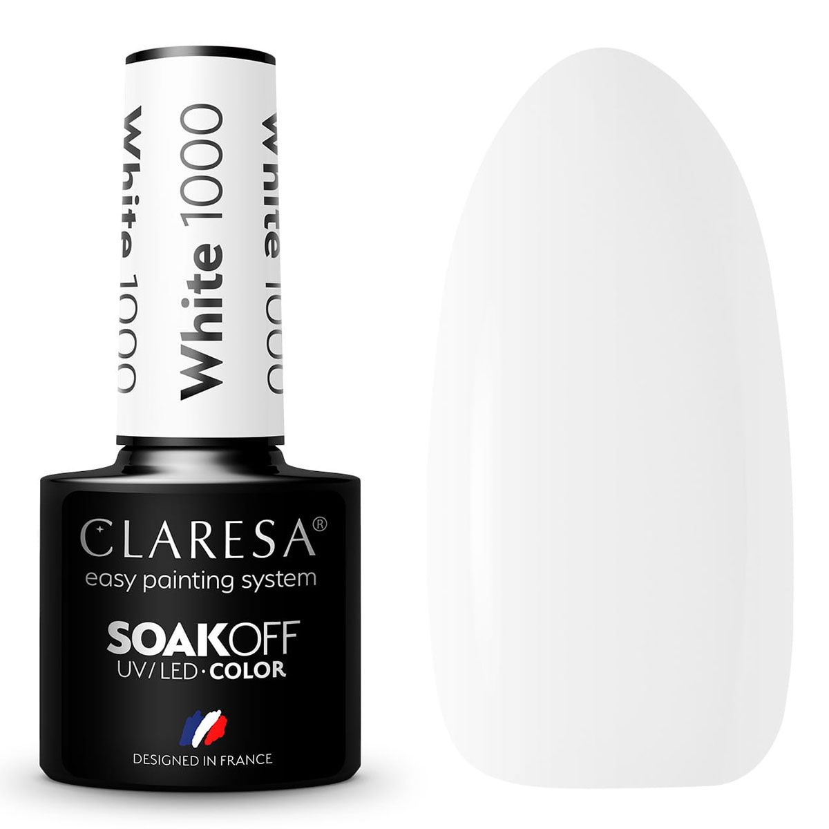 Claresa uv led gellak 5ml wit 1000