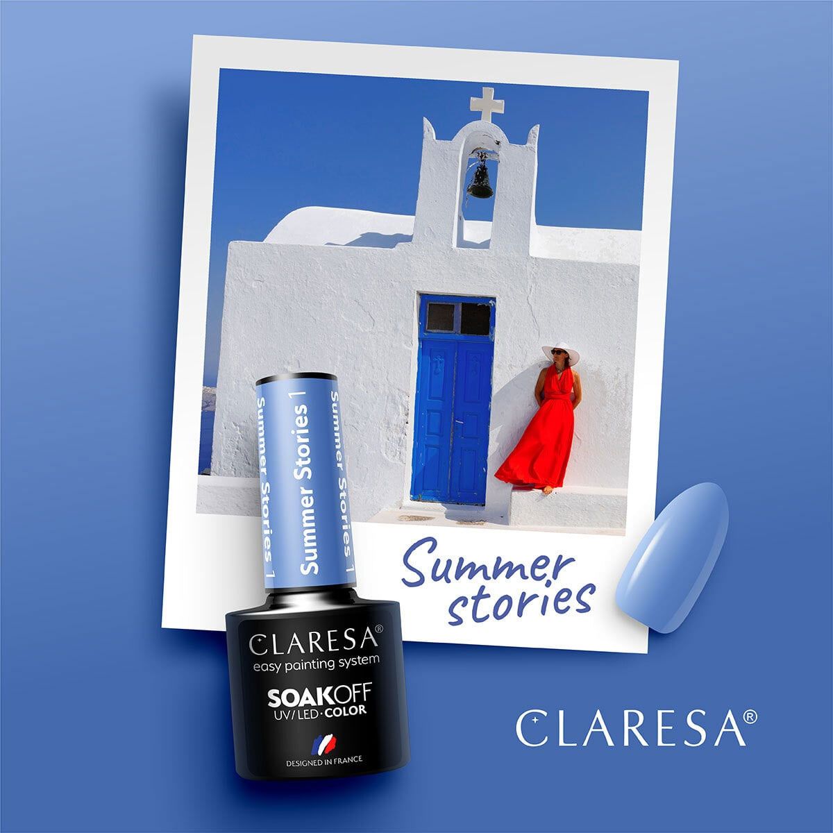Claresa uv led gellak 5ml zomerverhalen 1