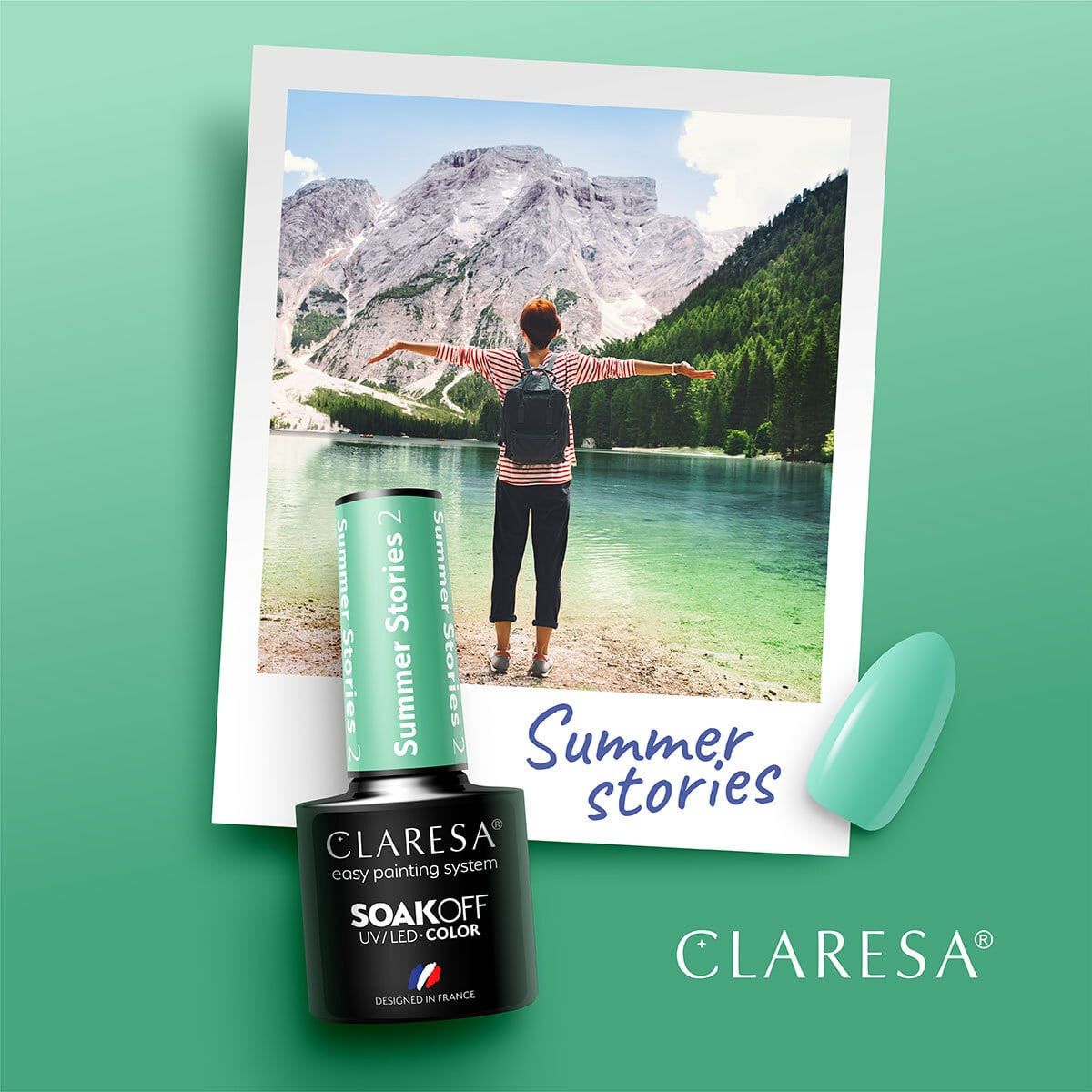 Claresa uv led gellak 5ml zomerverhalen 2