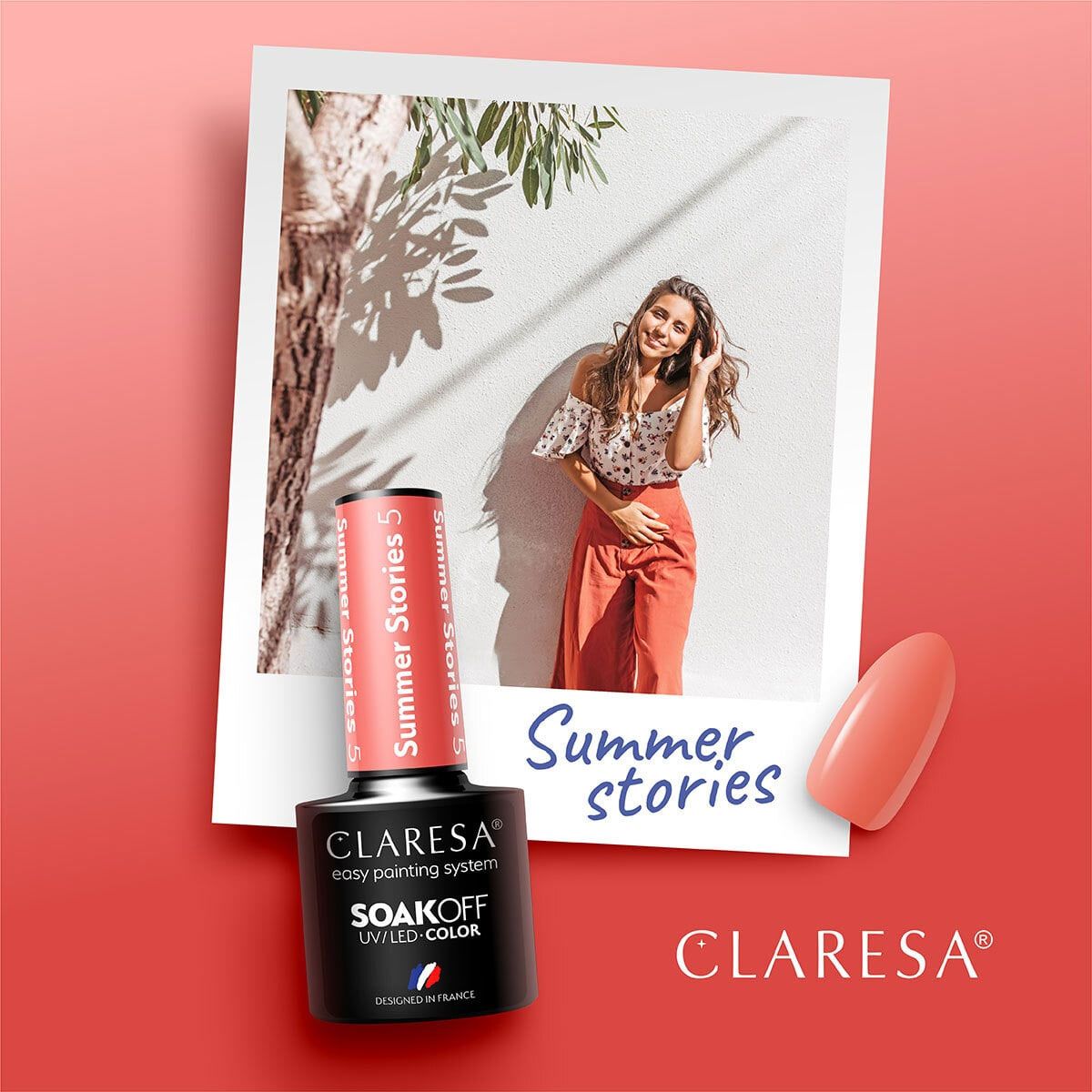 Claresa uv led gellak 5ml zomerverhalen 5