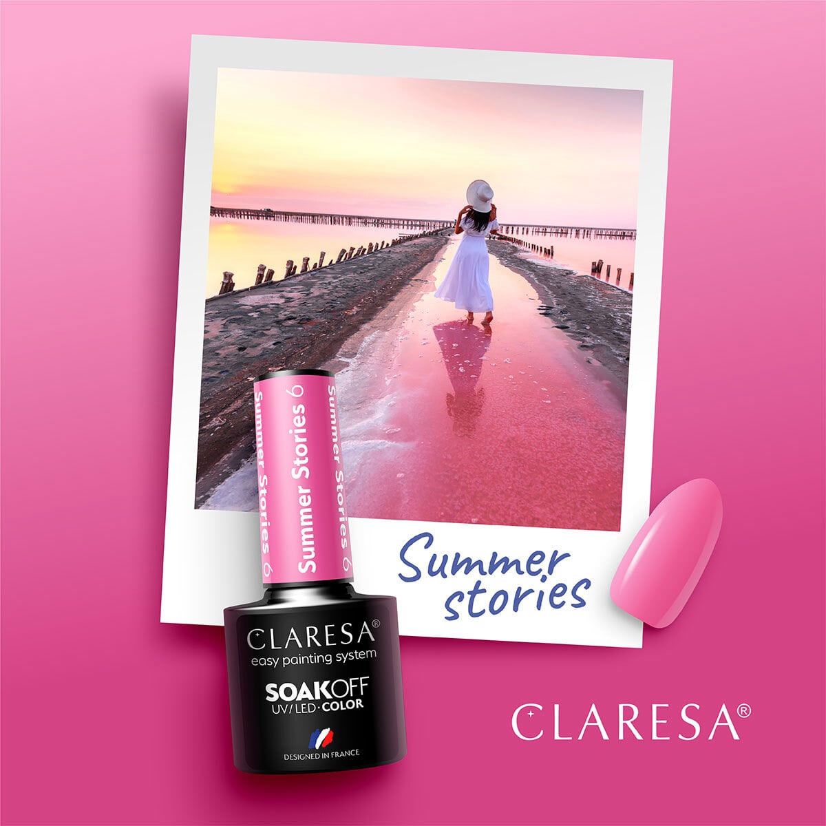 Claresa uv led gellak 5ml zomerverhalen 6