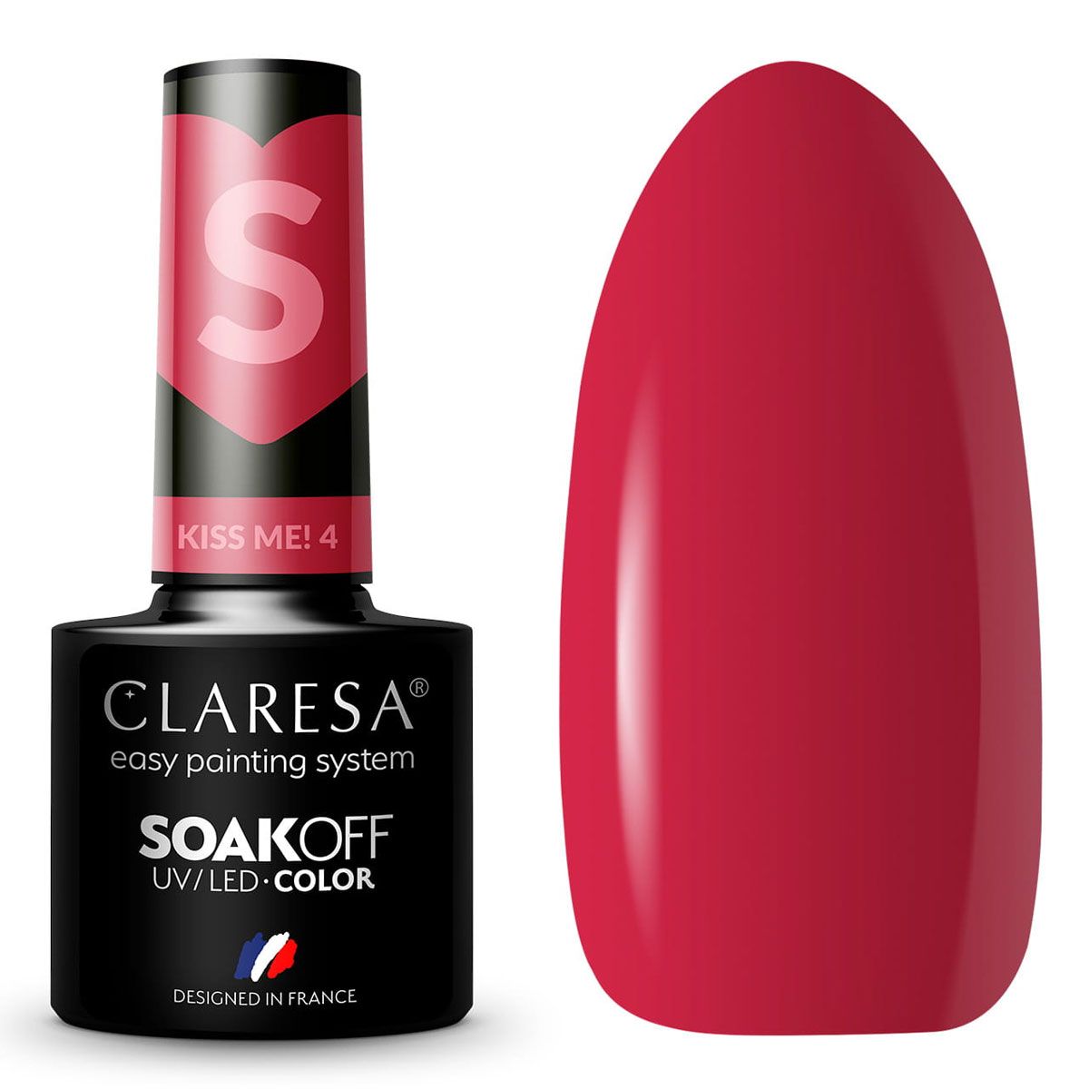 Claresa uv led gellak 5ml kiss me 4