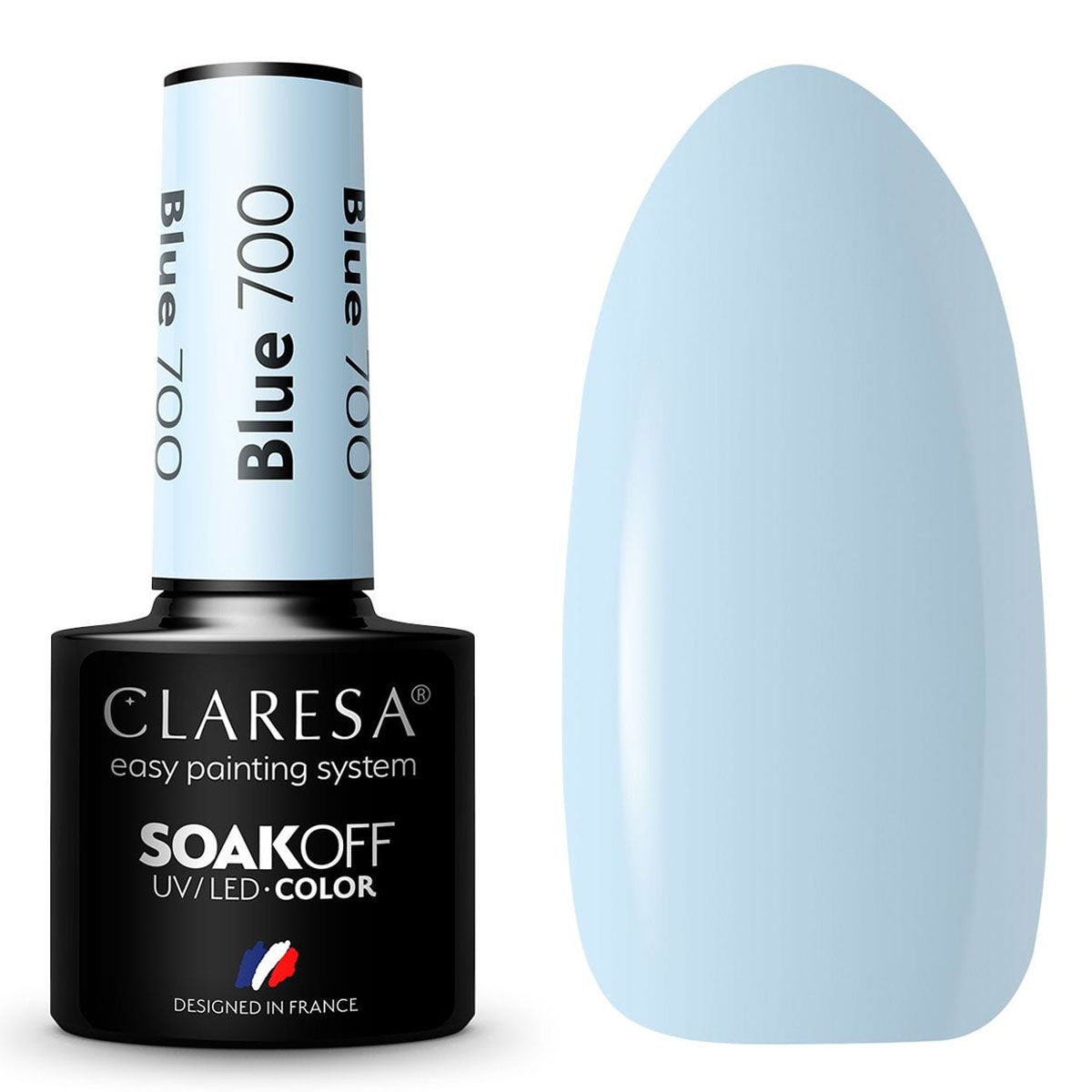 Claresa uv led gellak 5ml blauw 700 kermis
