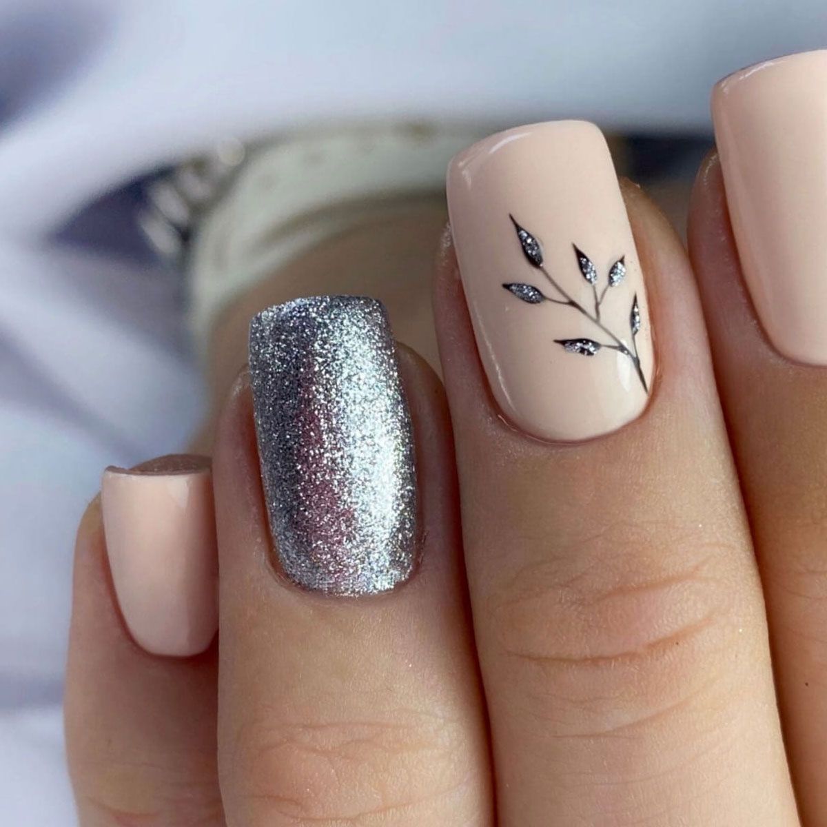 Claresa uv led gellak 5ml full glitter 1 zilver