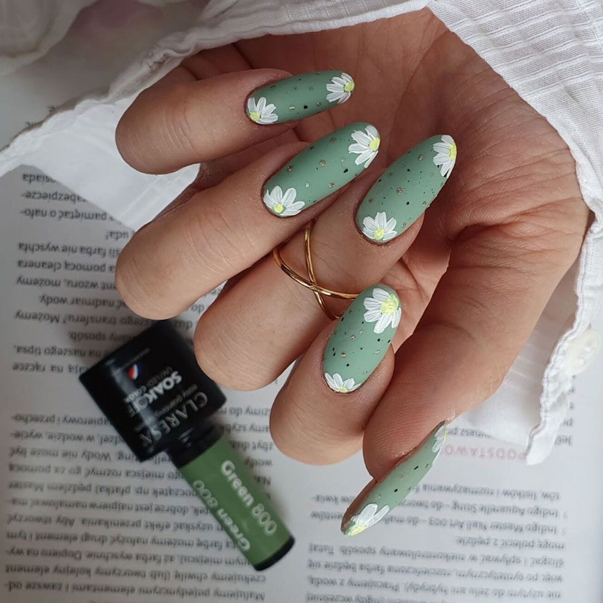 Claresa uv led gellak 5ml groen 800 savanna vibes