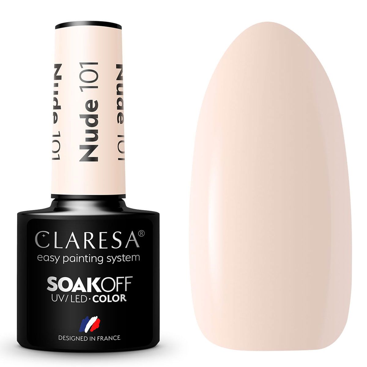 Claresa uv led gellak 5ml naakt 101