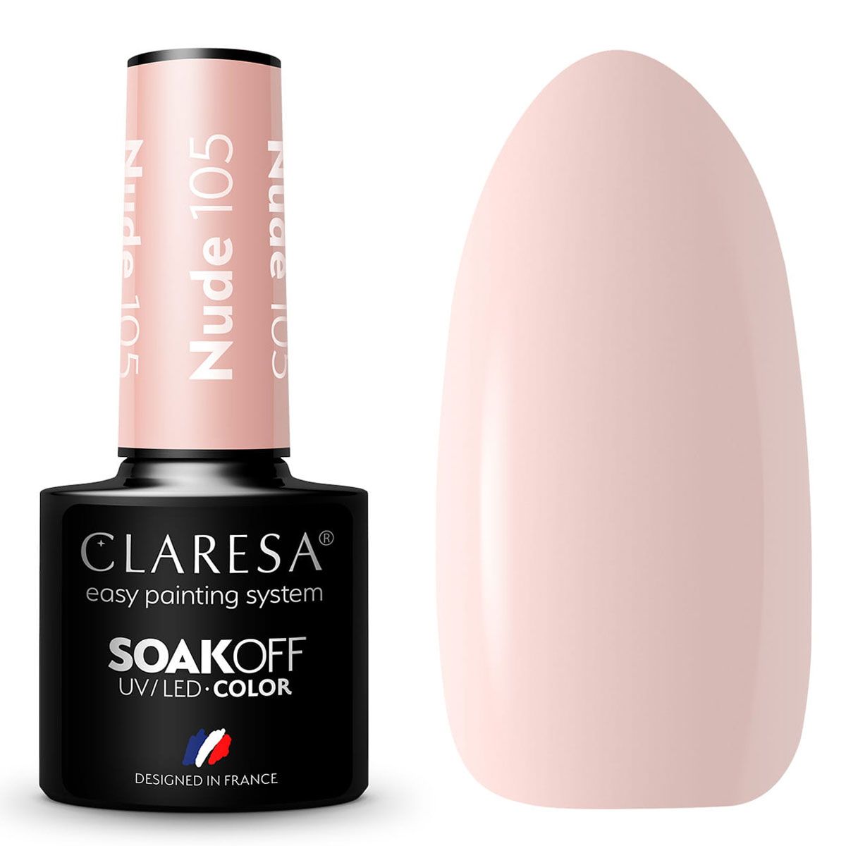Claresa uv led gellak 5ml naakt 105