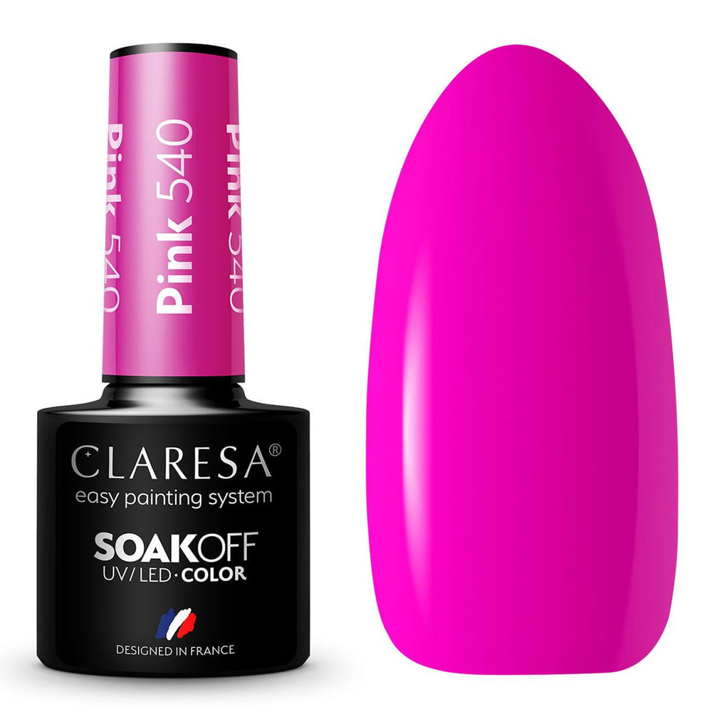 Claresa uv led gellak 5ml roze 540