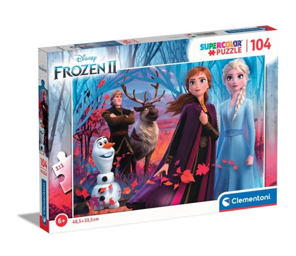 Clementoni puzzel super 104pcs frozen 2