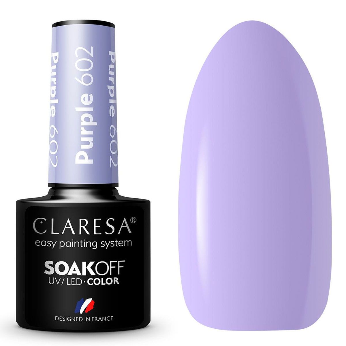 Claresa uv led gellak 5ml paars 602 ballonreis