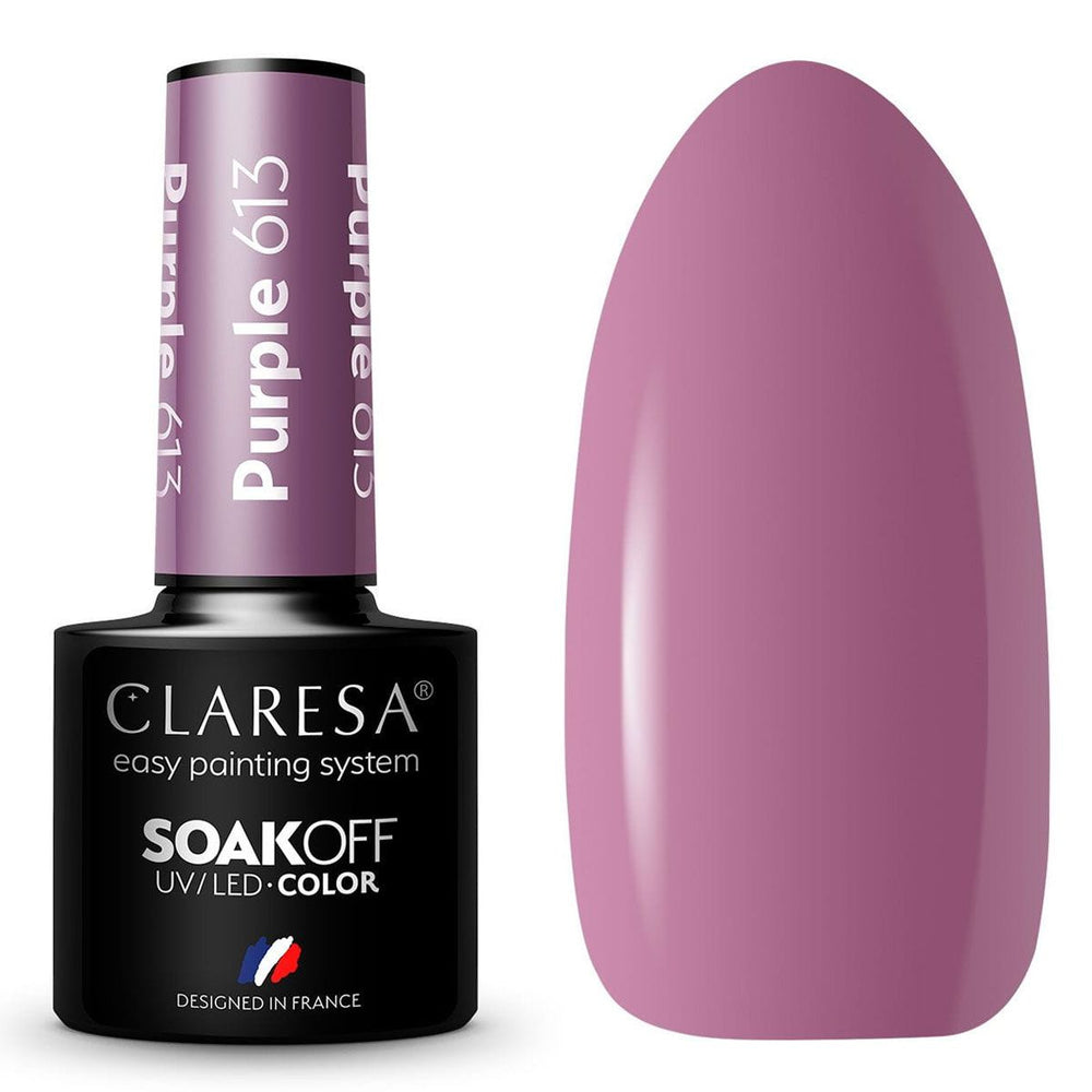 Claresa uv led gellak 5ml paars 613 savanna vibes