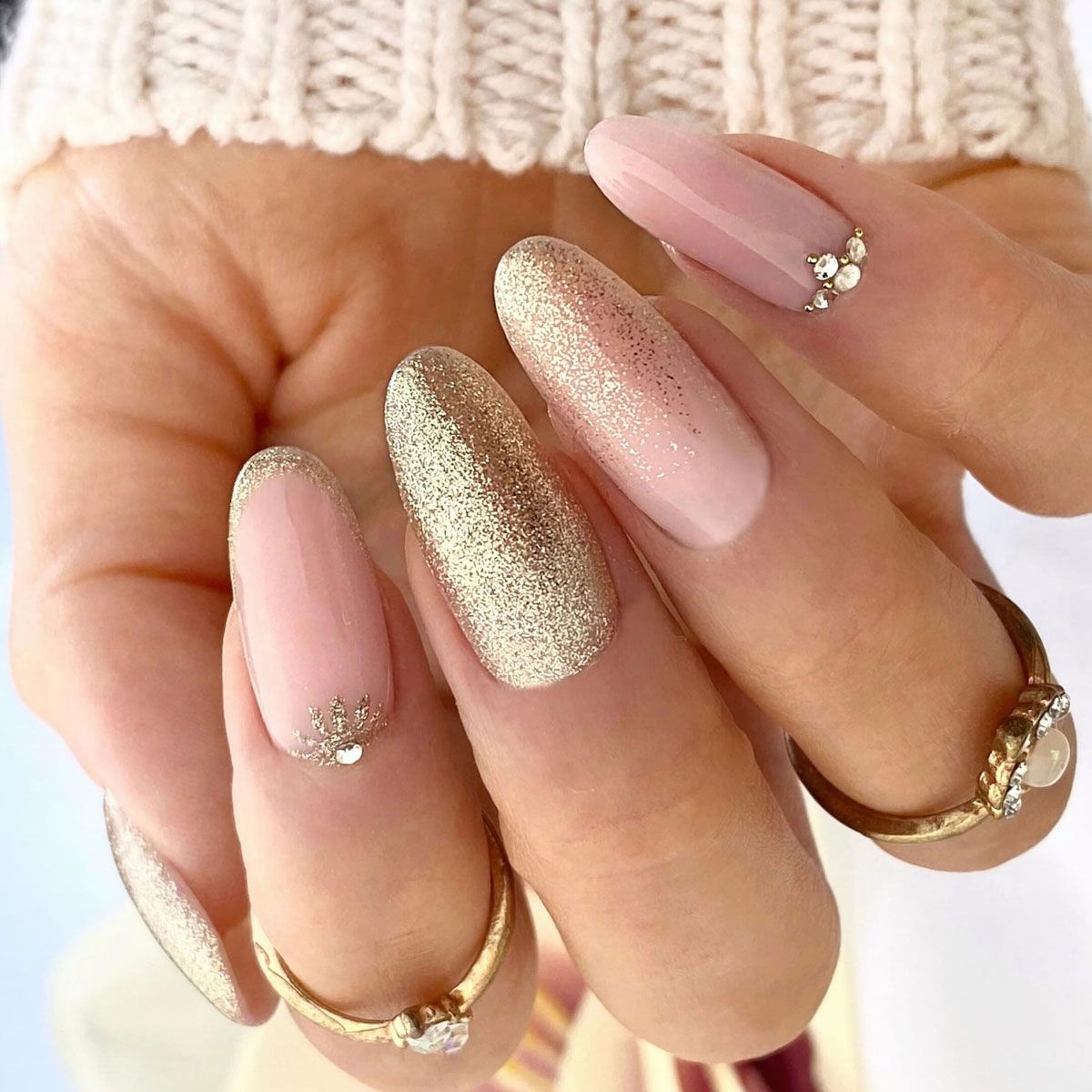 Claresa uv led gellak 5ml glitter 4