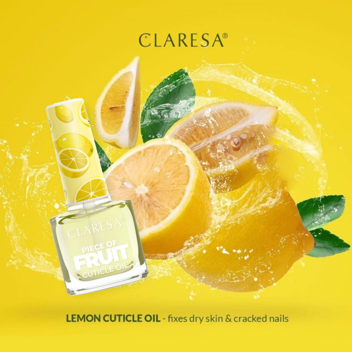 Claresa nagelriemolie citroen 5 ml