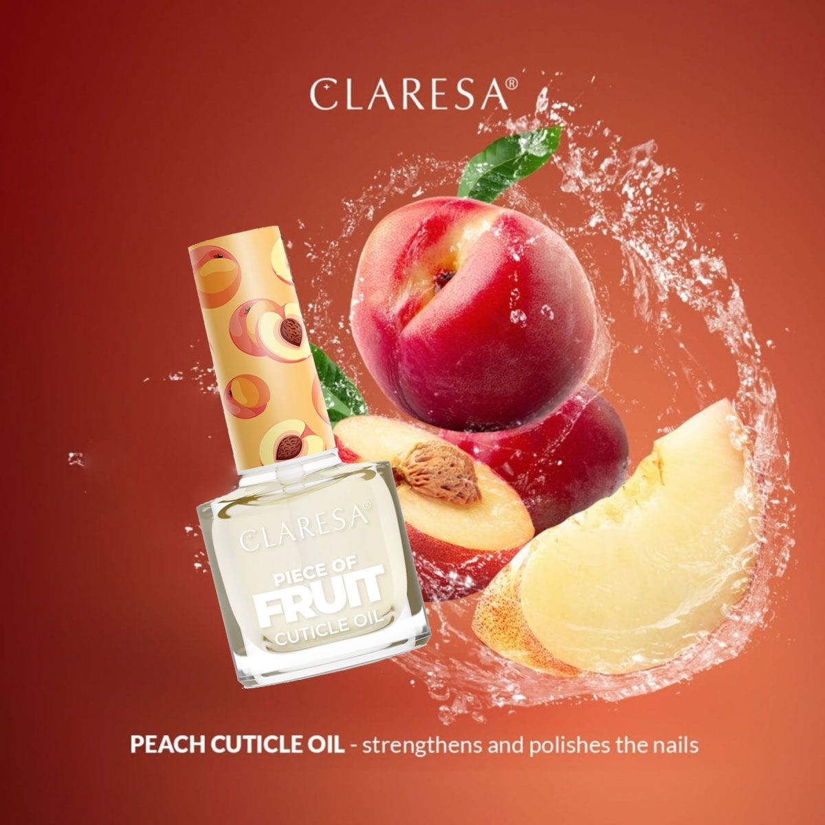 Claresa nagelriemolie perzik 5 ml