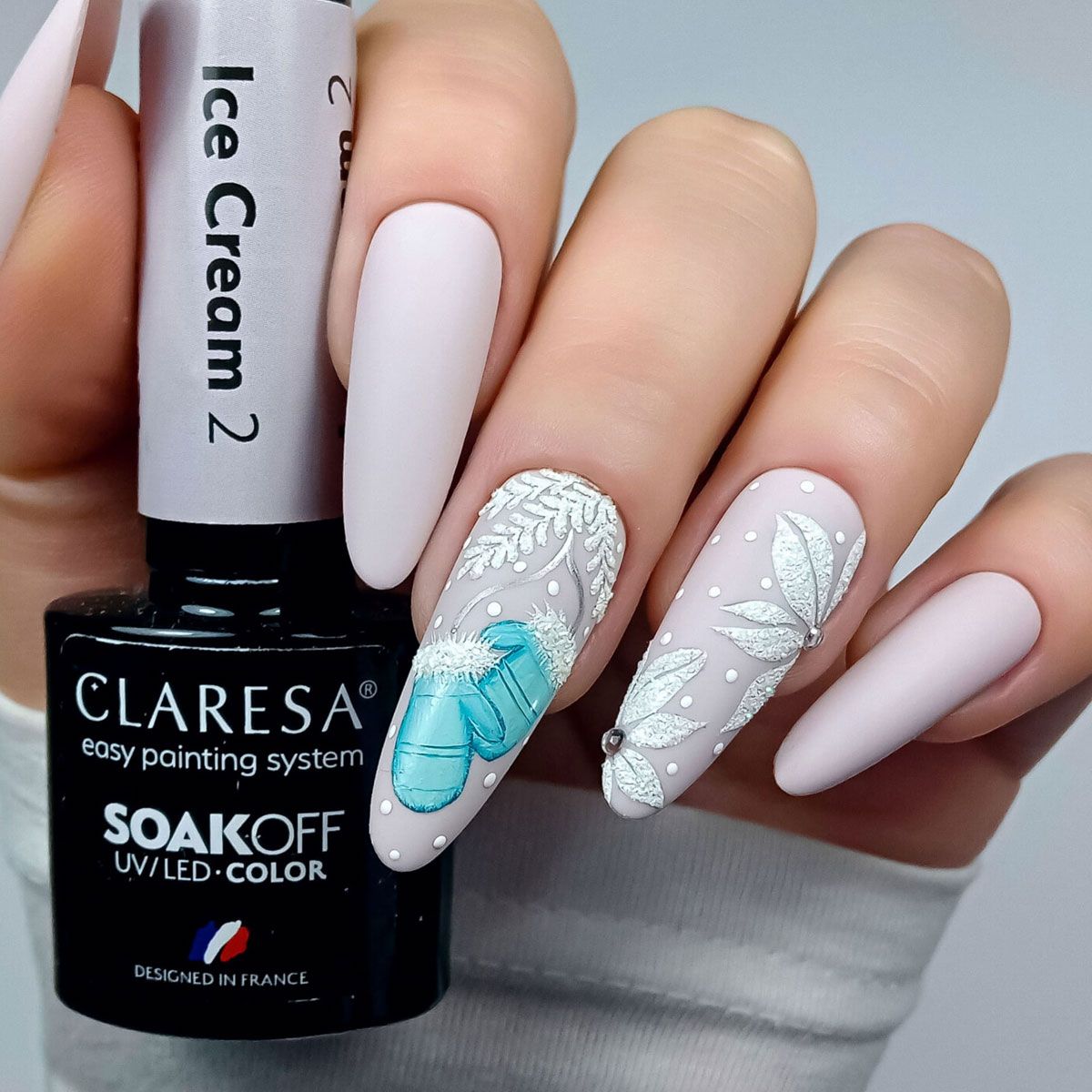 Claresa uv led gellak 5ml ijs 2