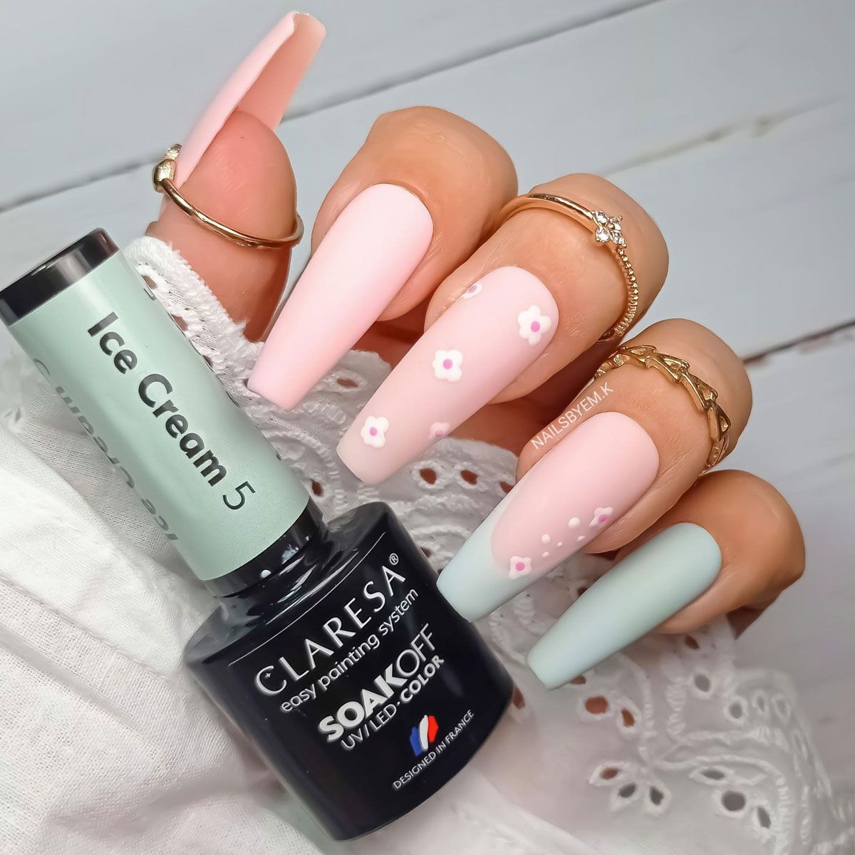 Claresa uv led gellak 5ml ijs 5