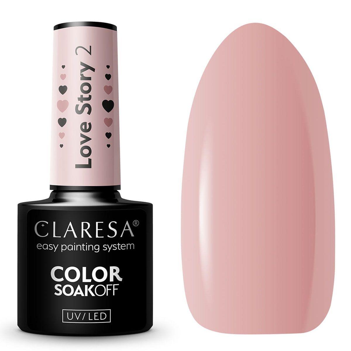 Claresa uv led gellak 5ml liefdesverhaal 2