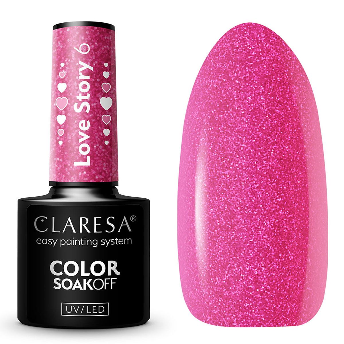Claresa uv led gellak 5ml liefdesverhaal 6