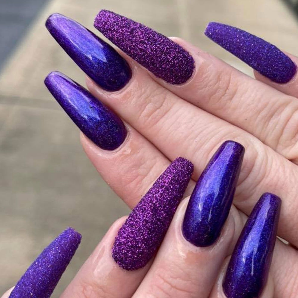 Claresa glitter poeder quartz 11 paars 1st.