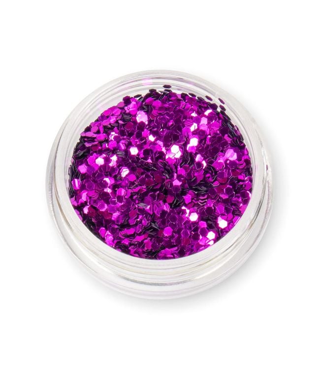 Claresa glitter poeder disco paars 1st.