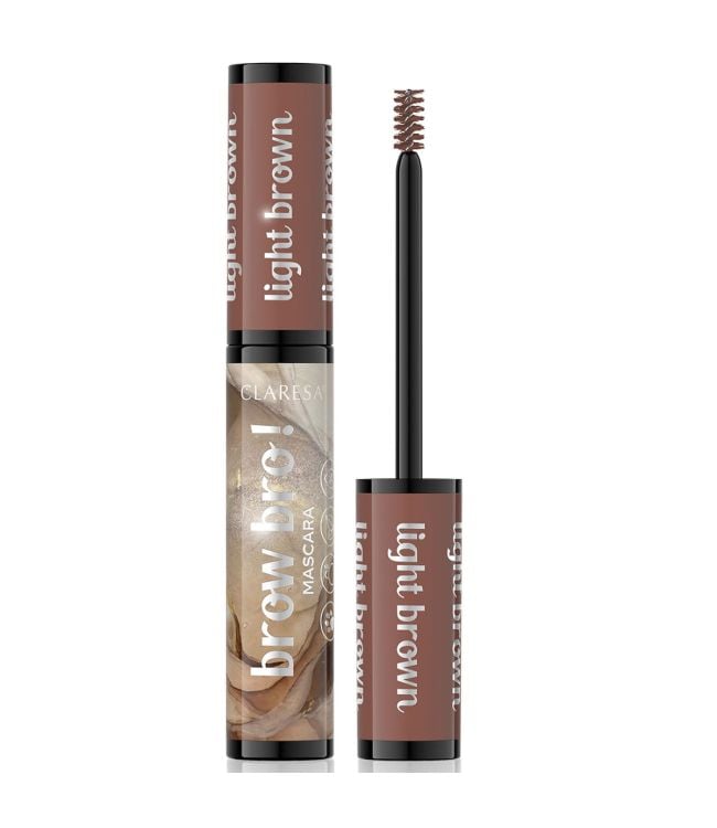 Claresa wenkbrauw bro! wenkbrauwmascara 01 lichtbruin 8ml