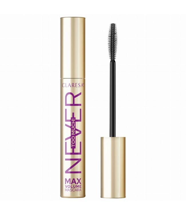 Claresa nooit te veel! volume mascara zwart 10gr.