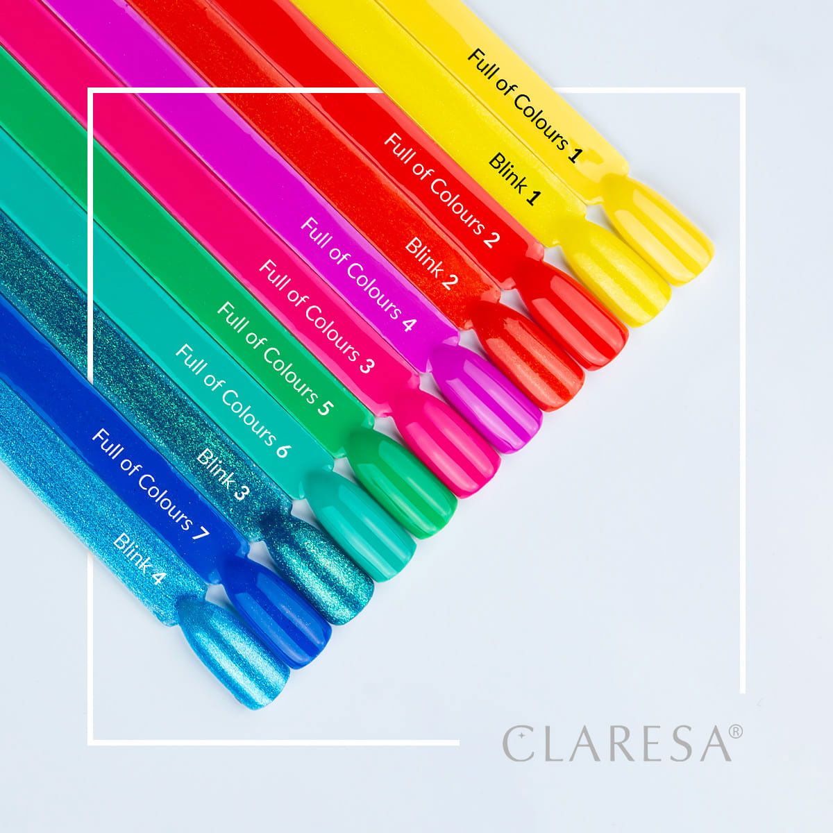 Claresa uv led gellak 5ml vol kleuren 5