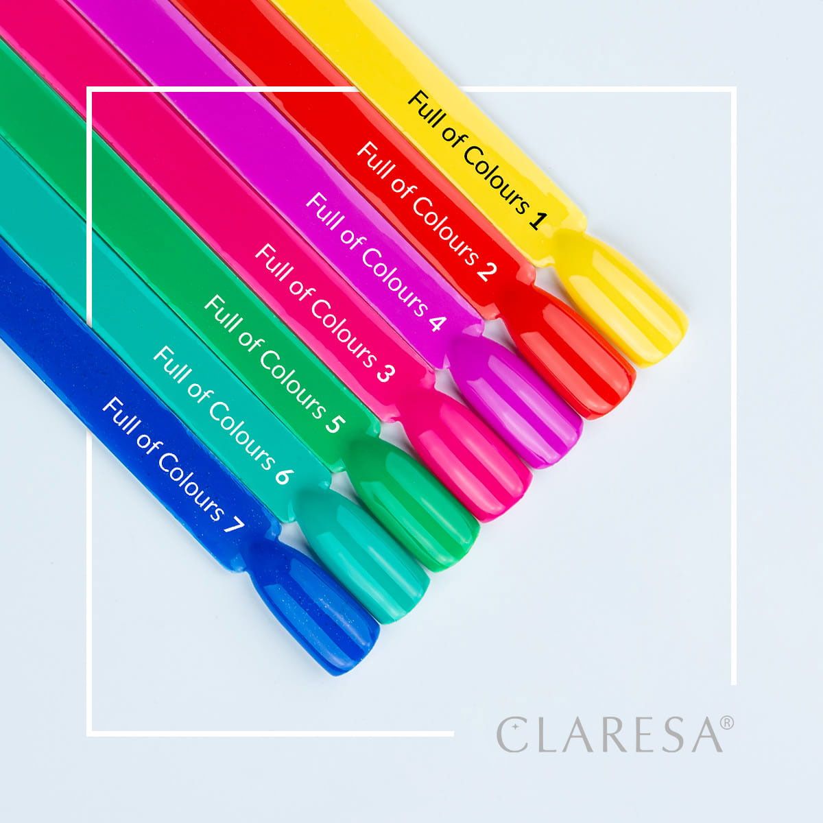 Claresa uv led gellak 5ml vol kleuren 6