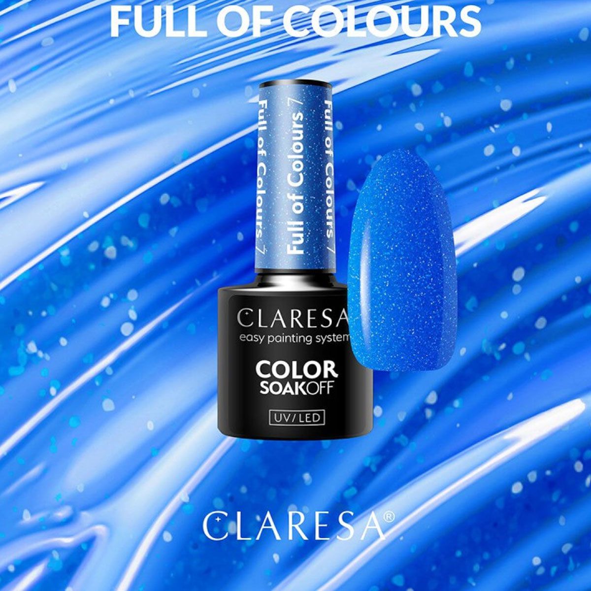 Claresa uv led gellak 5ml vol kleuren 7