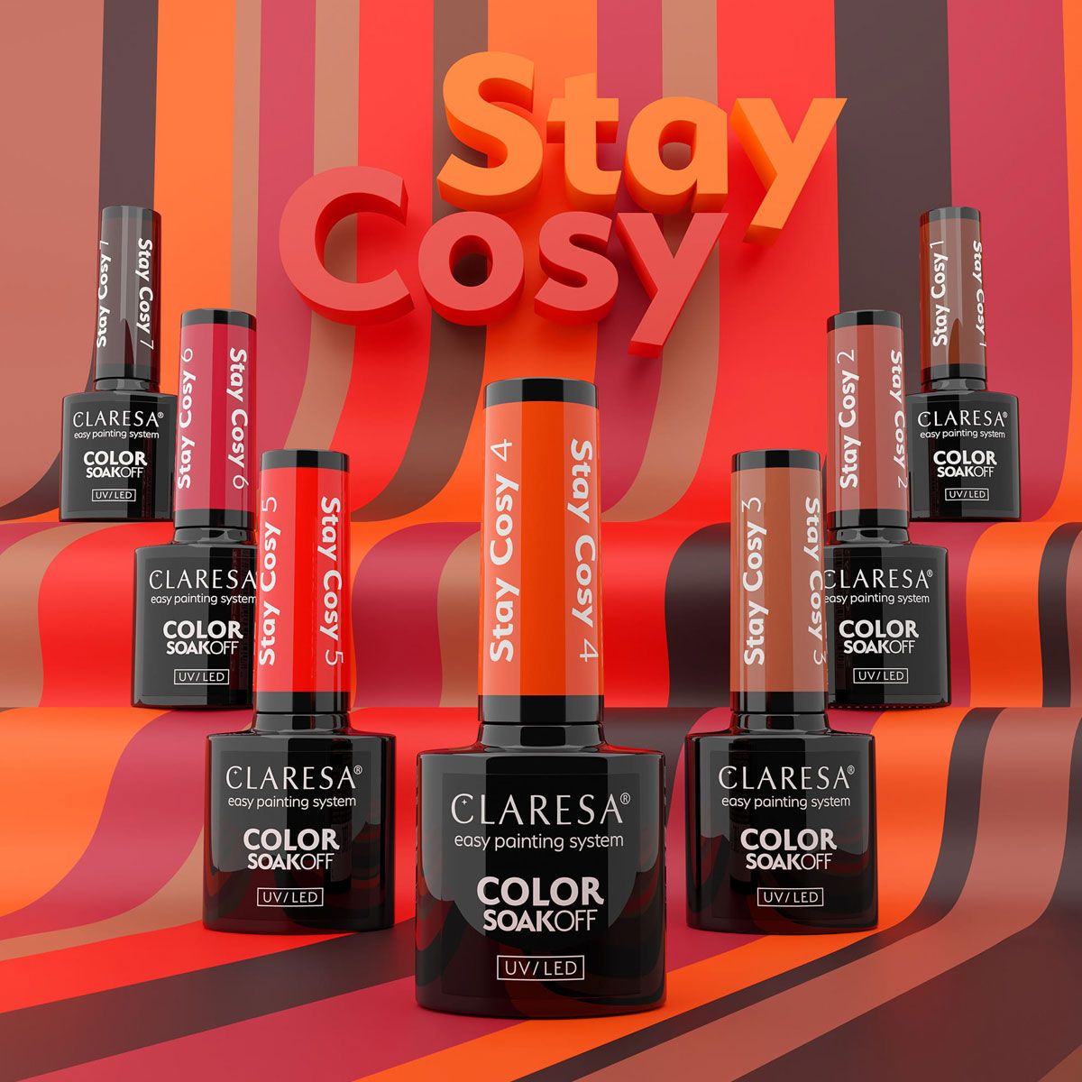 Claresa uv led gellak 5ml stay cozy 6