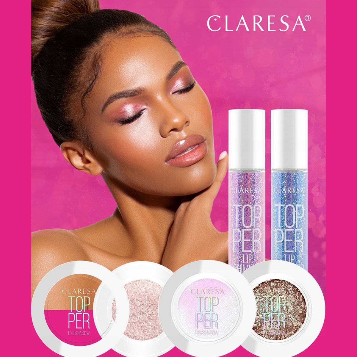 Claresa topper oogschaduw 01 zeeschelp