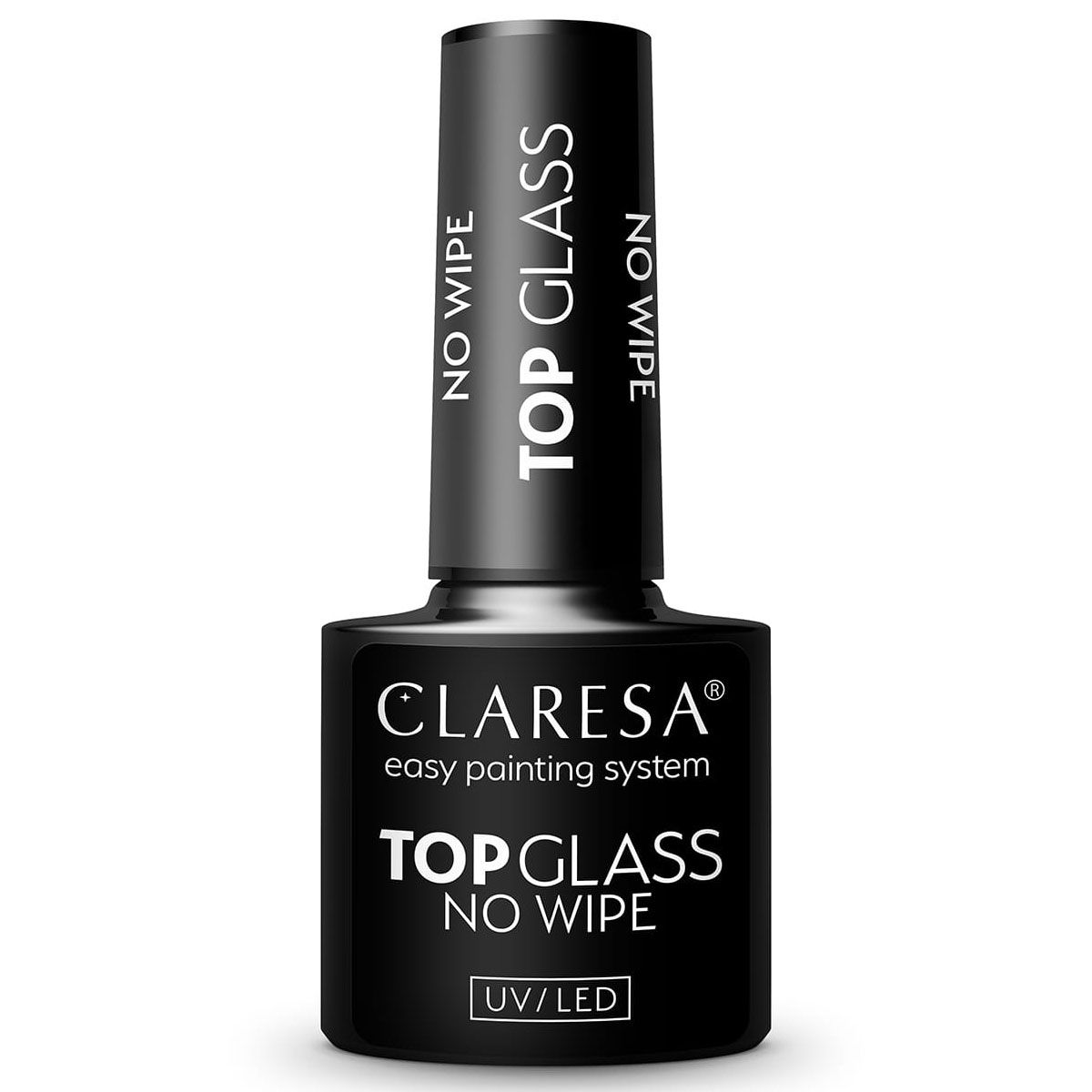 Claresa top coat glas zonder vegen 5ml