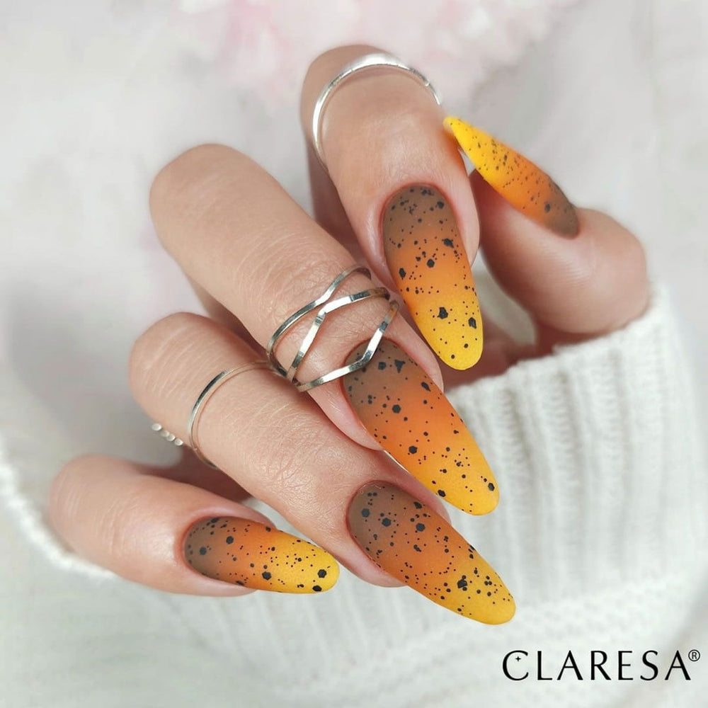 Claresa top coat bubble black mat geen vegen 5ml