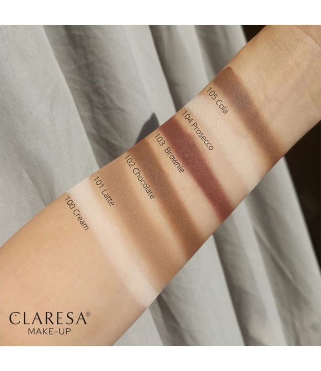 Claresa solo oogschaduw 103 brownie