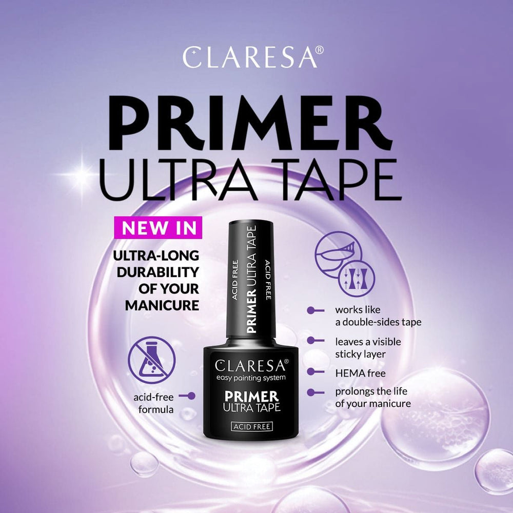 Claresa primer ultra tape zuurvrij 5ml