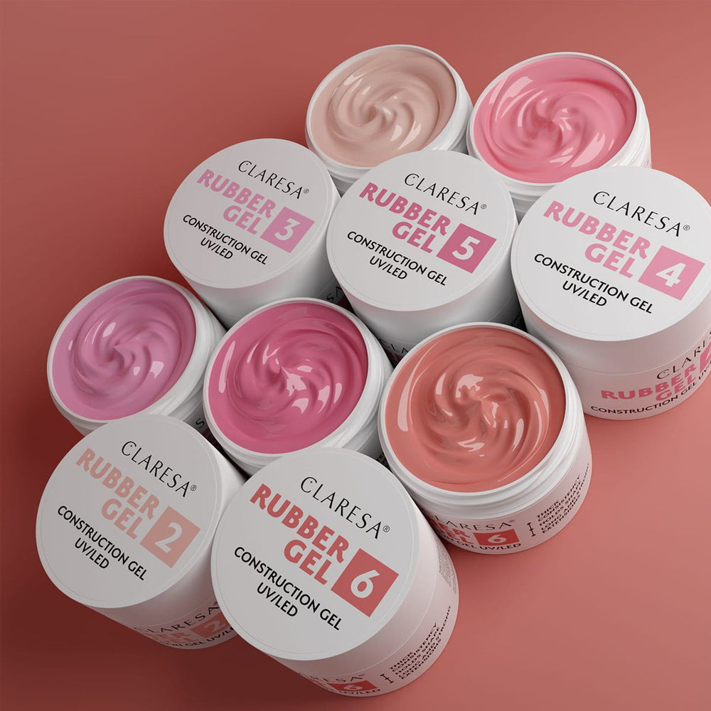 Claresa rubber gel 2 zacht roze 12gr.
