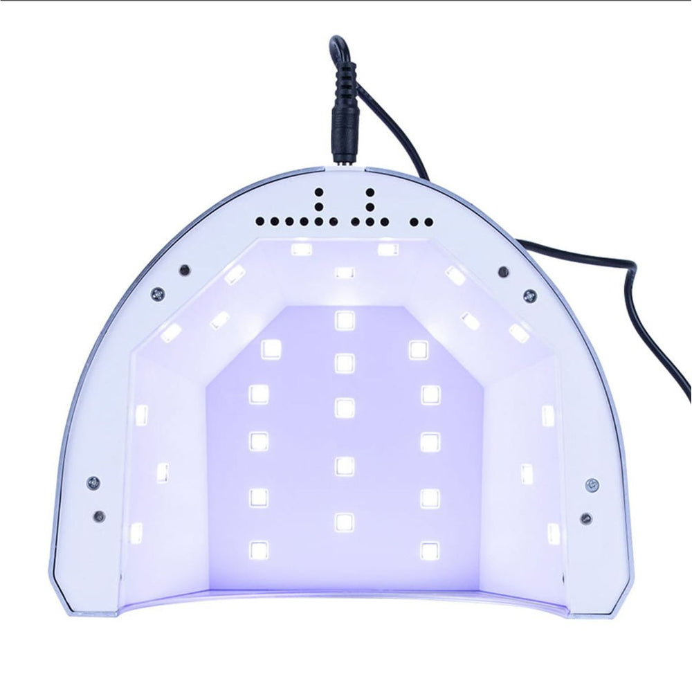 Stijlvolle l1 uv led lamp dual 48w wit