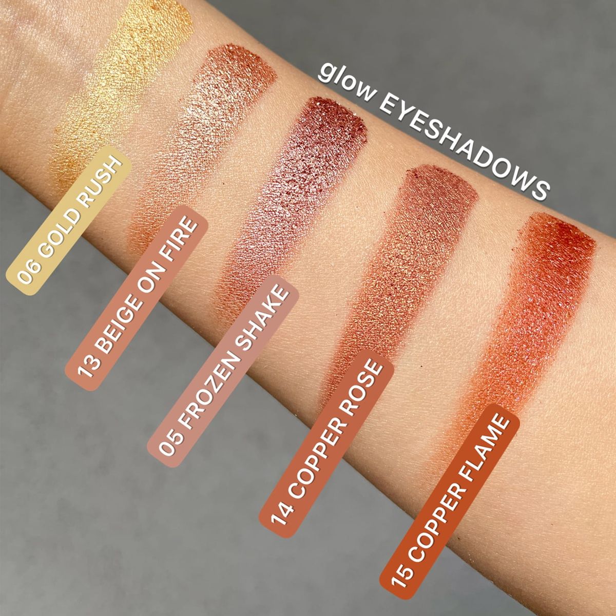 Claresa Glow oogschaduw 06 Gold Rush