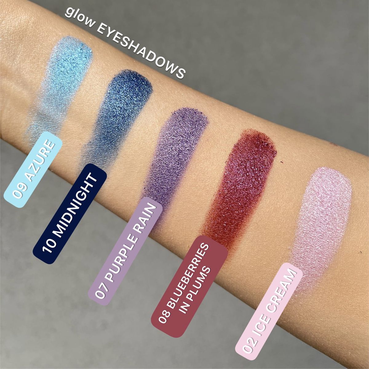 Claresa glow oogschaduw 07 paarse regen