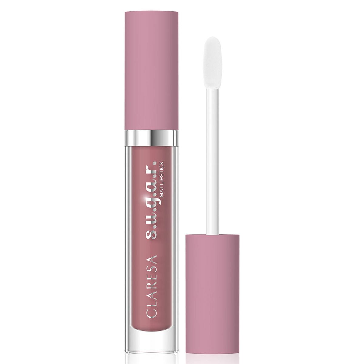 Claresa matte vloeibare lippenstift suiker 04 vip 5ml