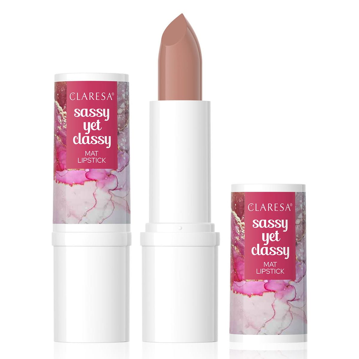 Claresa matte lippenstift, pittig maar stijlvol 11 weelderig 4ml