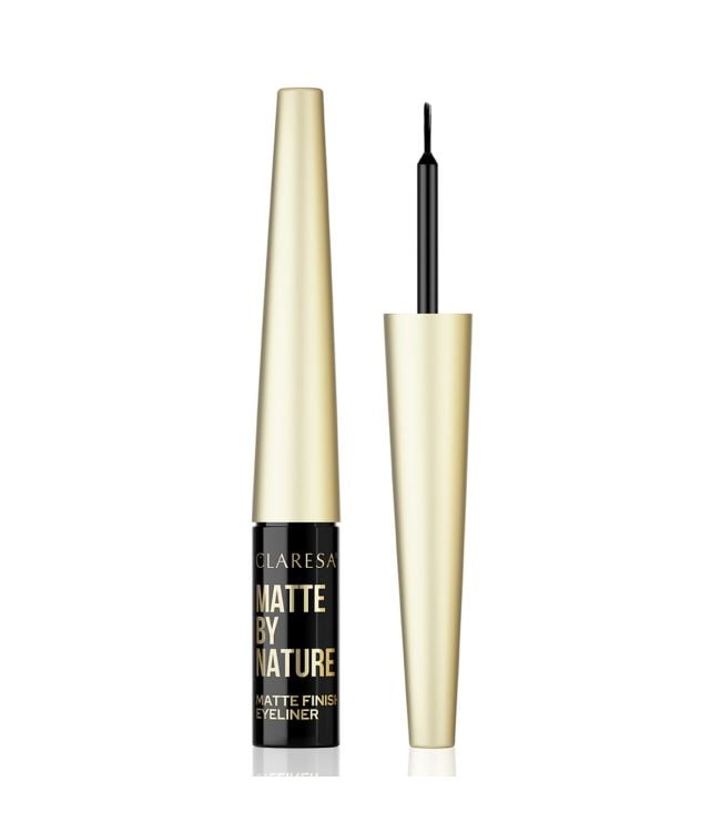 Claresa matte by nature vloeibare eyeliner zwart 4ml