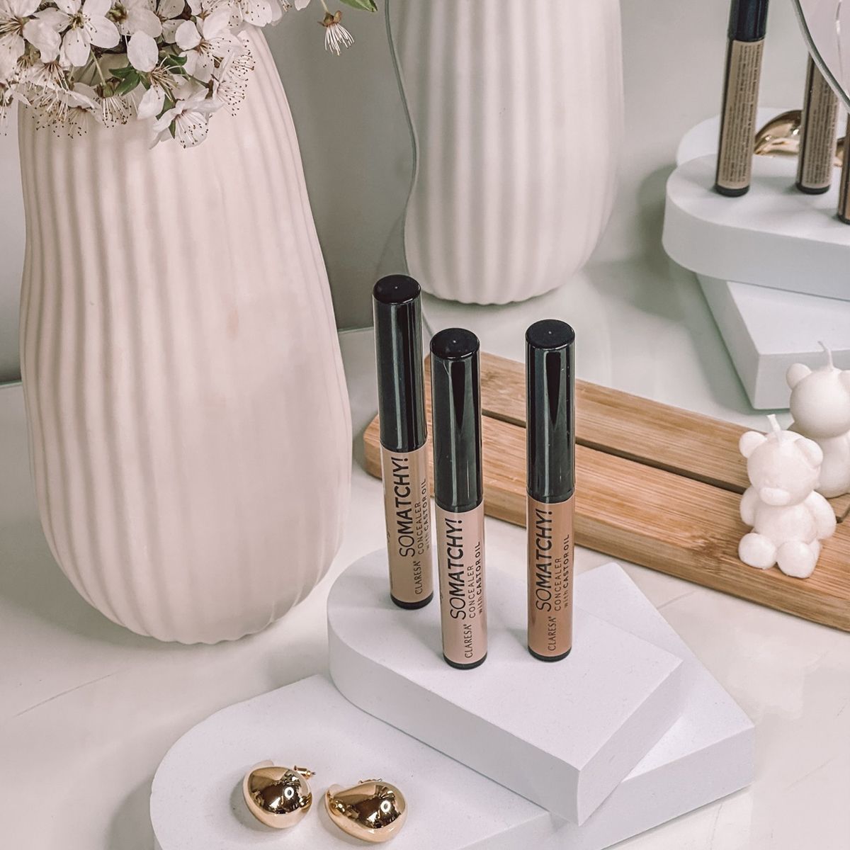 Claresa zo matchend! concealer cover stick 03 sunny 3gr.